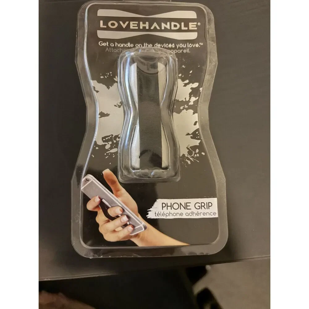 Love Handle Phone Grip Gray